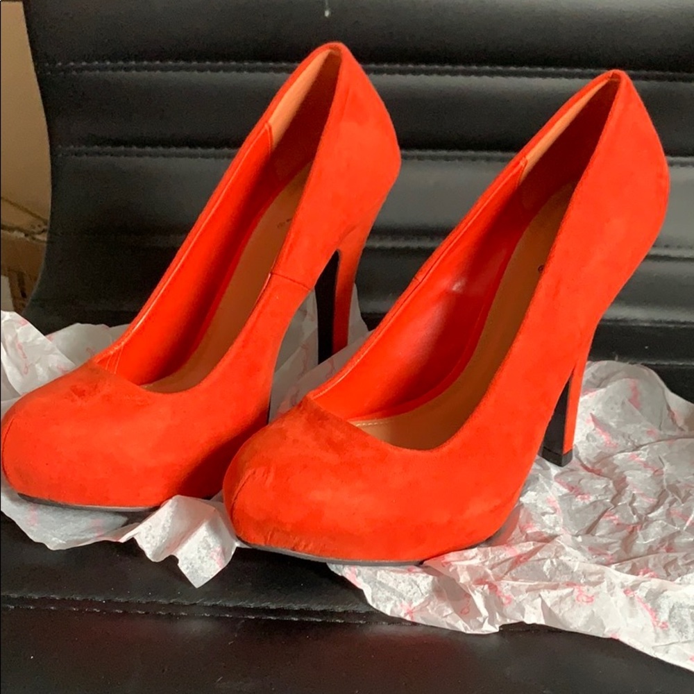 Orange Heels